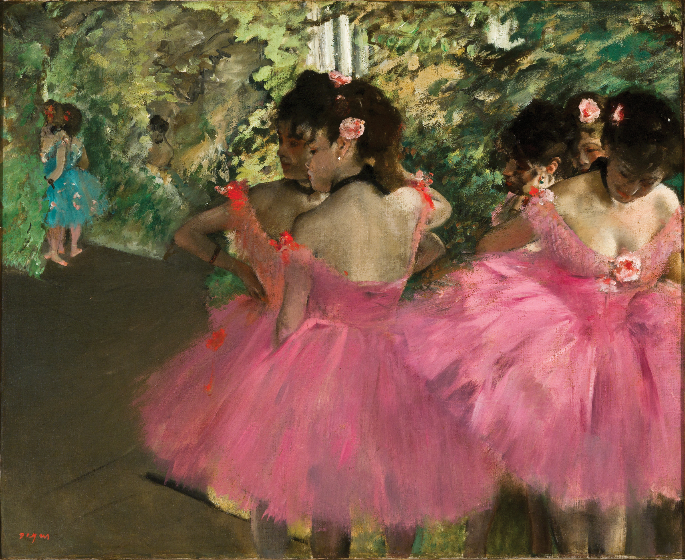 Dancers in Pink 1876